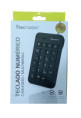 Teclado Numerico Para Notebook Tecmaster Usb Mac/windows - Negro